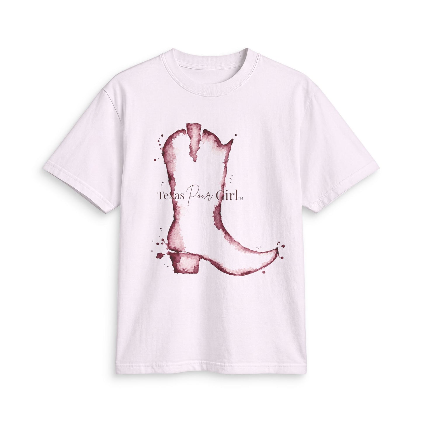 Wine Stain Boot Western T-Shirt — Rustic Cowgirl Graphic Tee