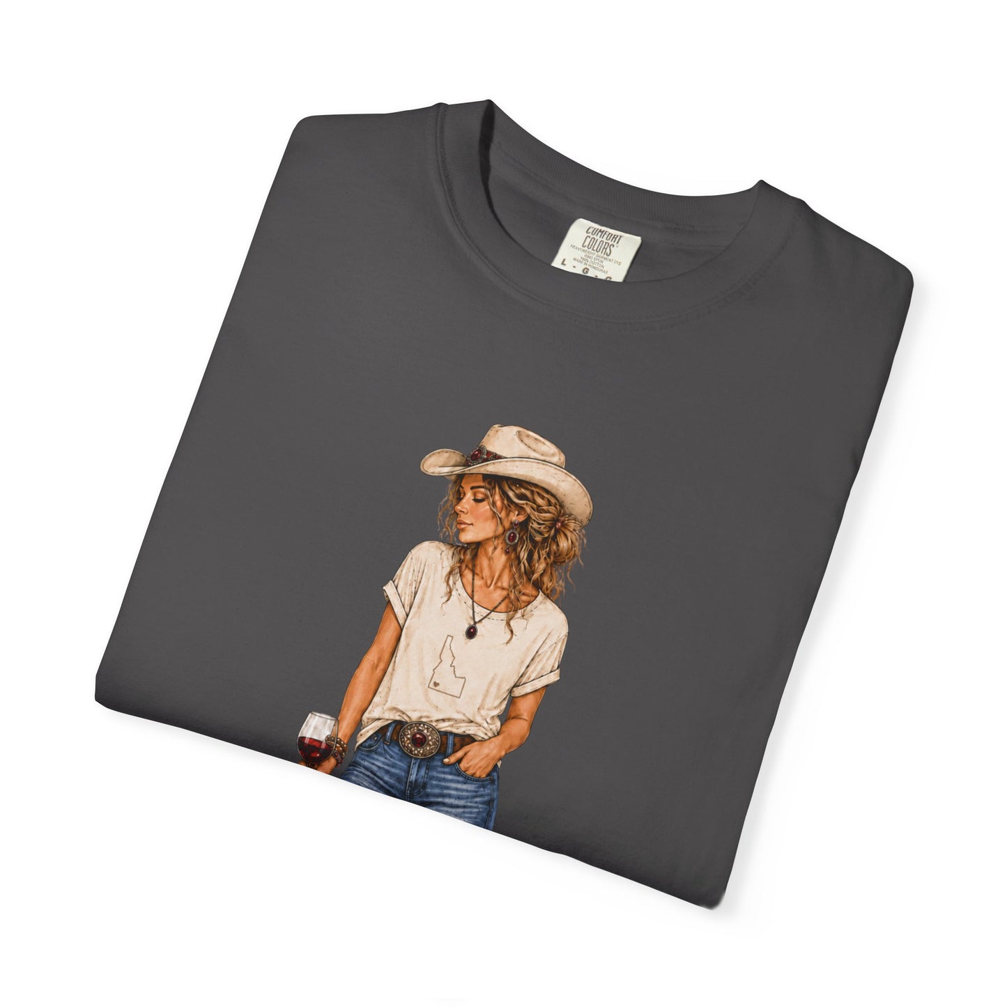 Idaho Proud Cowgirl T-Shirt — Western Women's Graphic Tee