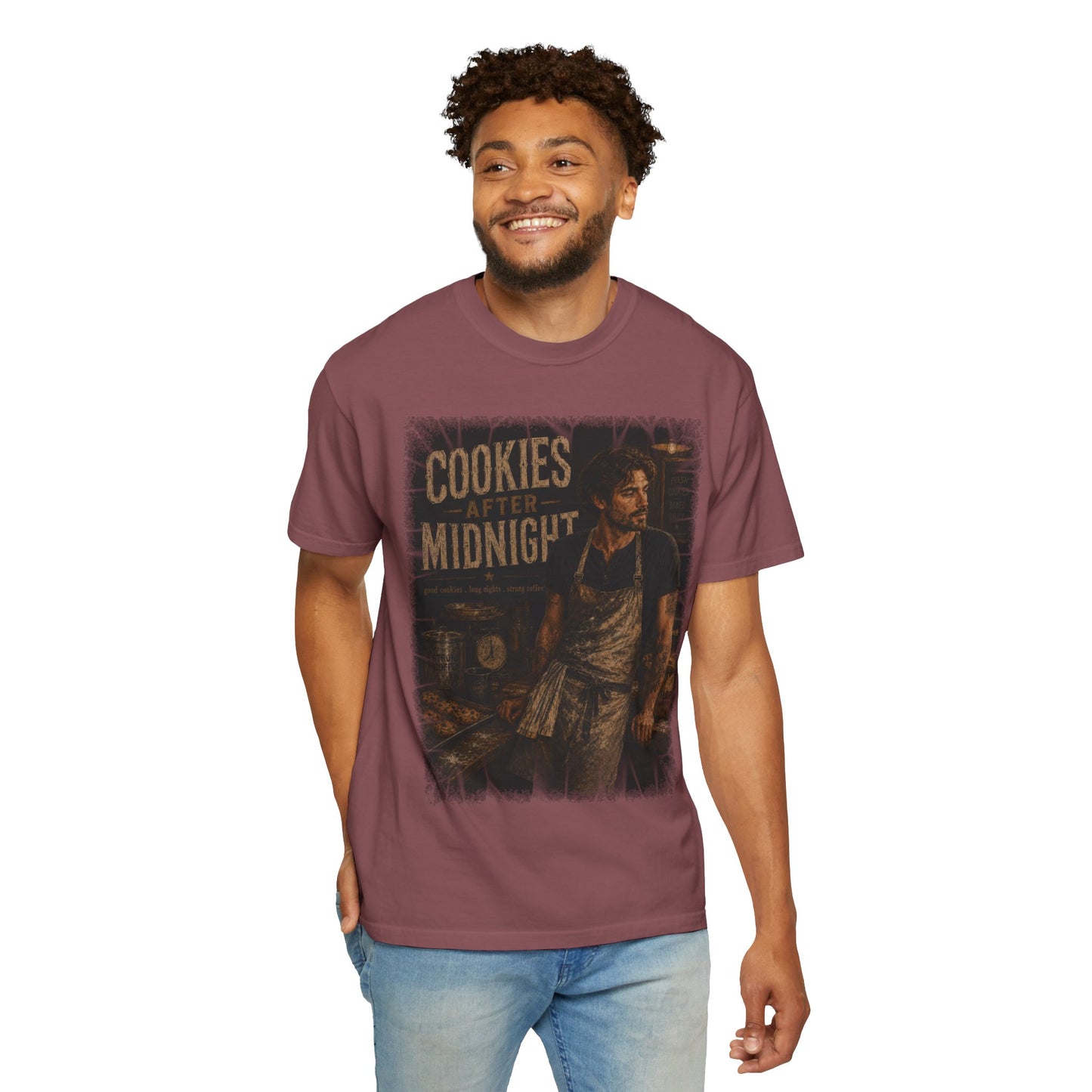 Cookies After Midnight T-Shirt — Vintage Baker Graphic Tee