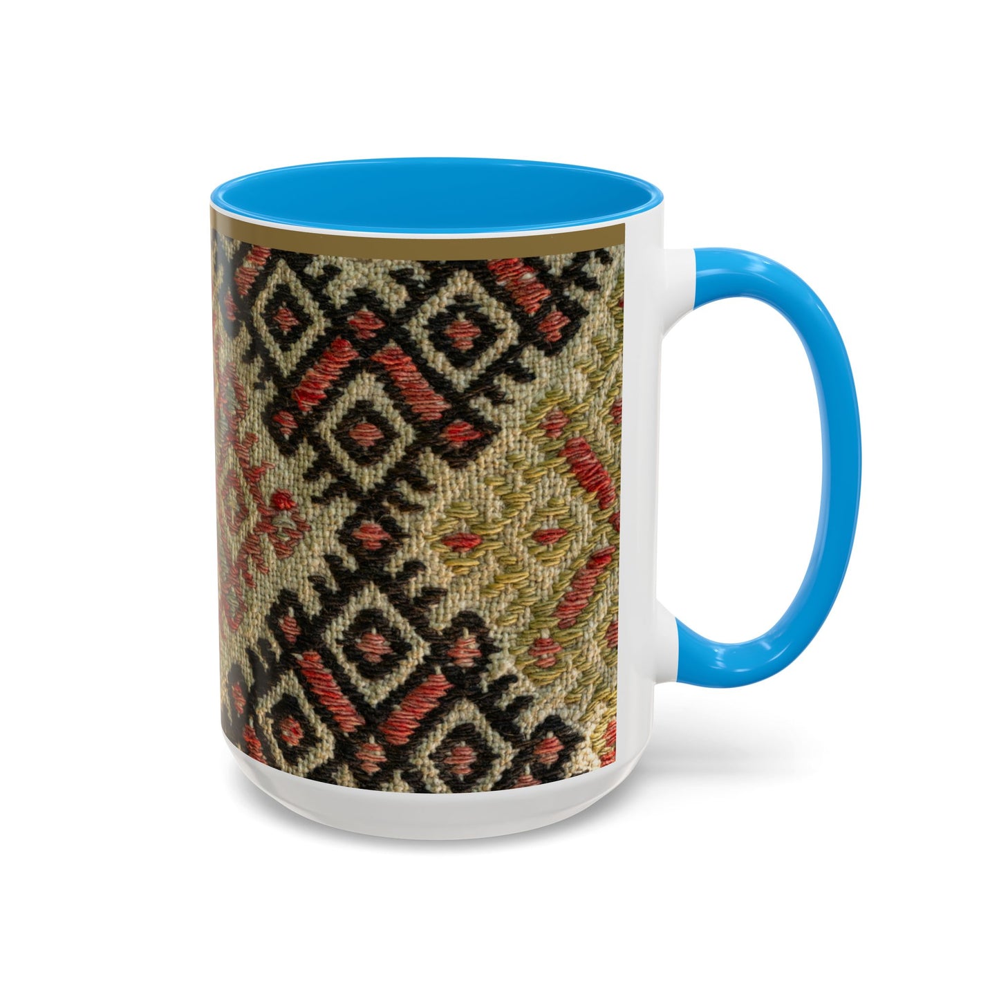 Boho Kilim Pattern Coffee Mug (11oz/15oz)
