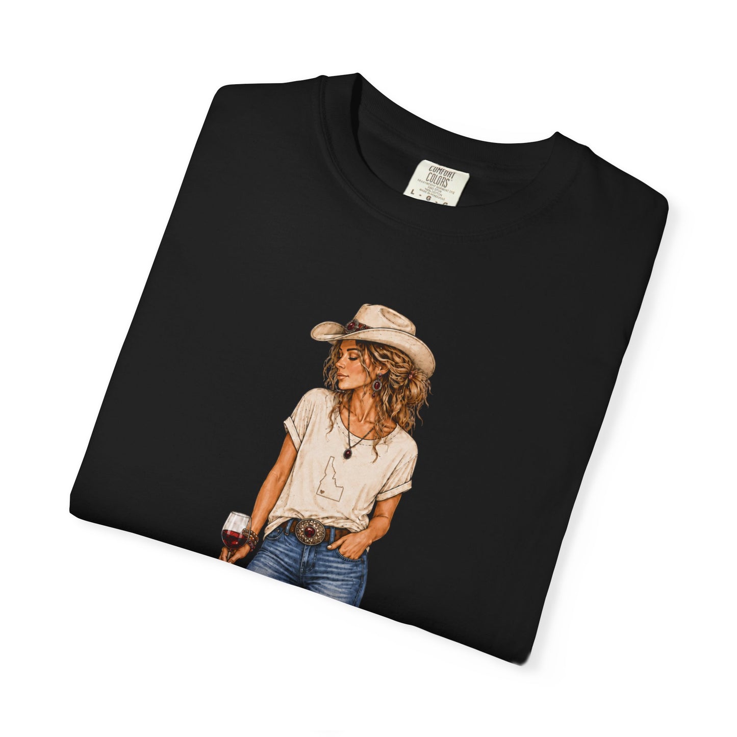 Idaho Proud Cowgirl T-Shirt — Western Women's Graphic Tee