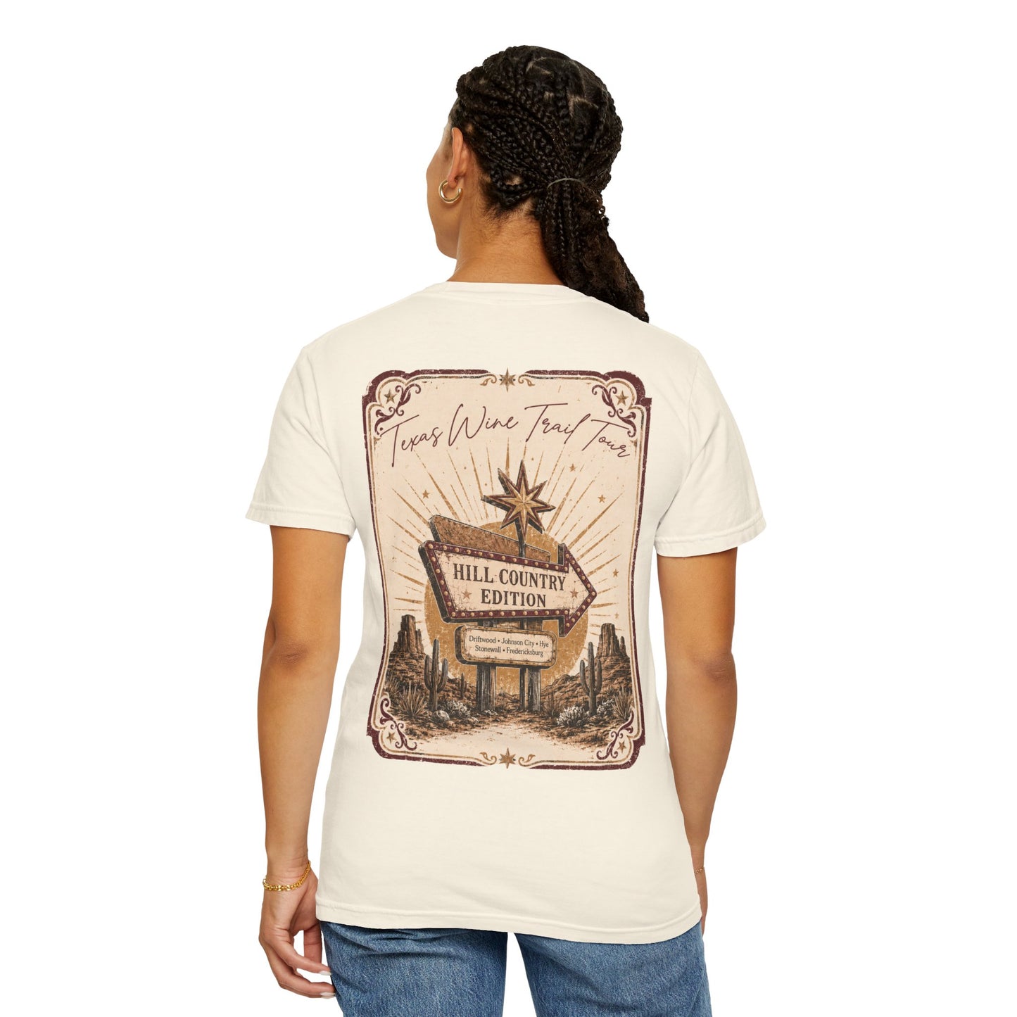 Texas Wine Trail Tour Shirt | Hill Country Bachelorette Tee | Western Wine Tour Group Shirt