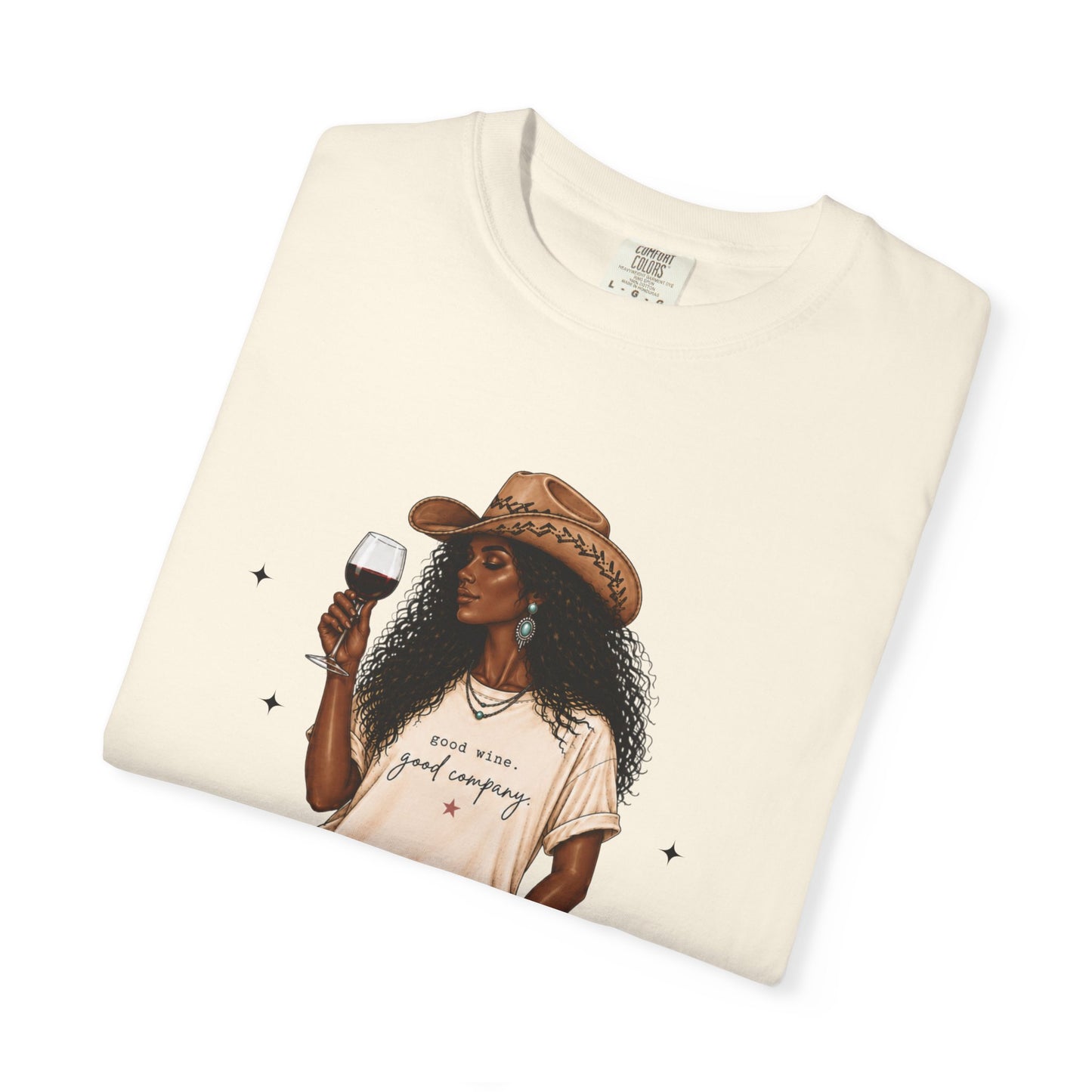 The Midnight Belle | Texas Pour Girl Everyday Girls Tee | Western Wine Shirt Women