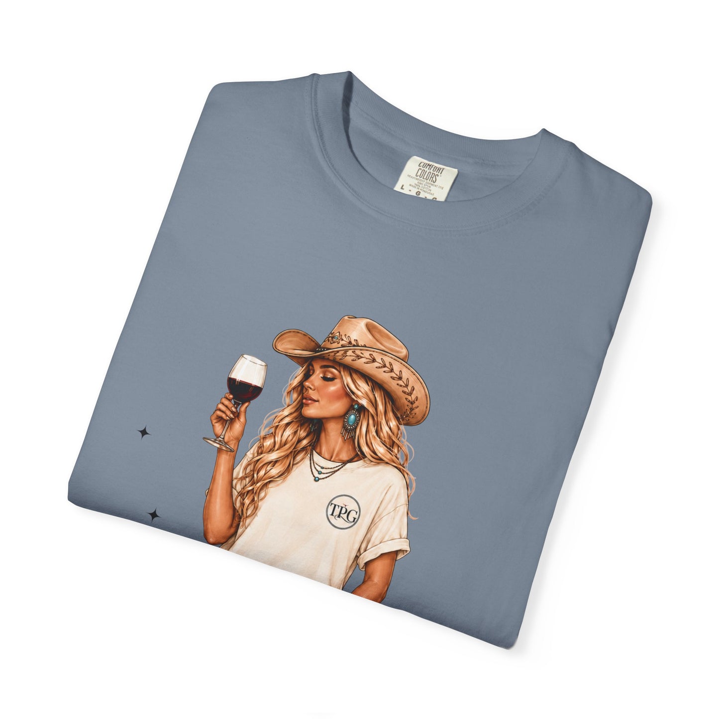 The Blonde | Texas Pour Girl Everyday Girls Tee | Western Wine Shirt Women