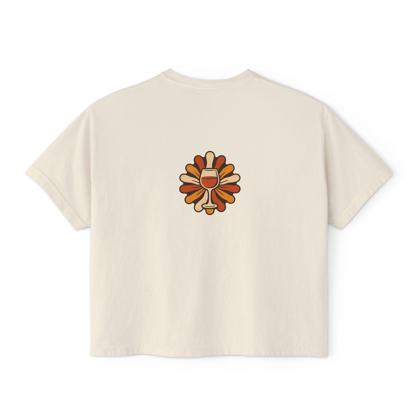 Sip Savor Repeat Boxy Tee | Retro Wine Lover Shirt | Texas Wine Country Tee