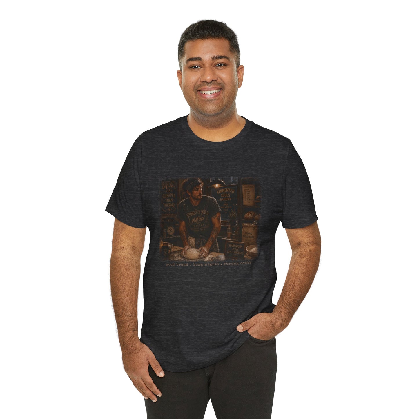 Good Bread, Long Nights, Strong Coffee — The Baker's Creed Tee