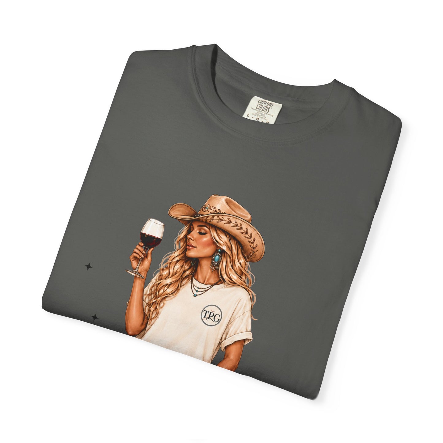 The Blonde | Texas Pour Girl Everyday Girls Tee | Western Wine Shirt Women