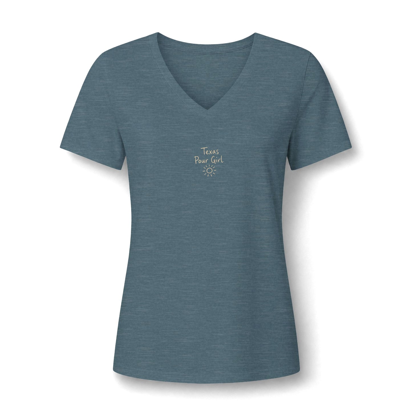 Women's V‑Neck Tee — "My Favorite Little Things"