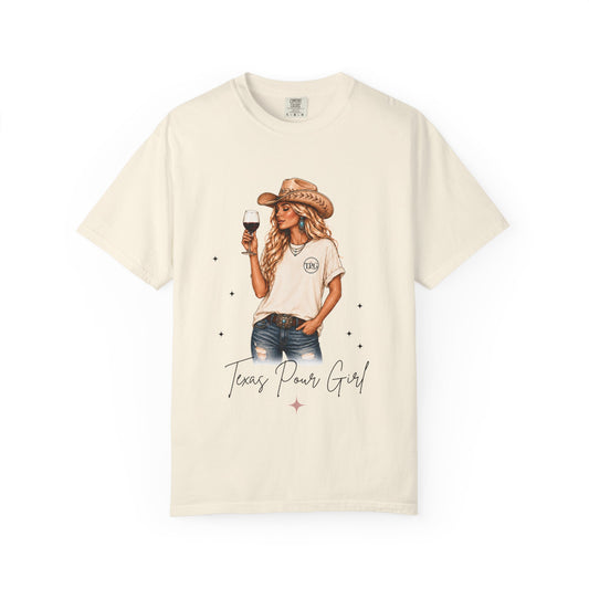 The Blonde | Texas Pour Girl Everyday Girls Tee | Western Wine Shirt Women