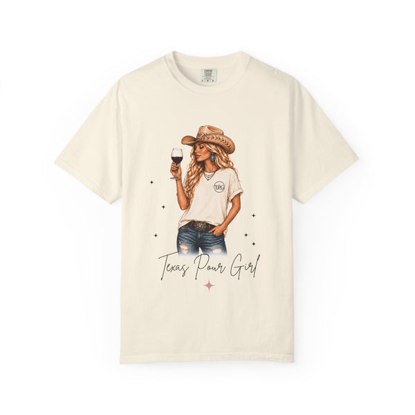 The Blonde | Texas Pour Girl Everyday Girls Tee | Western Wine Shirt Women