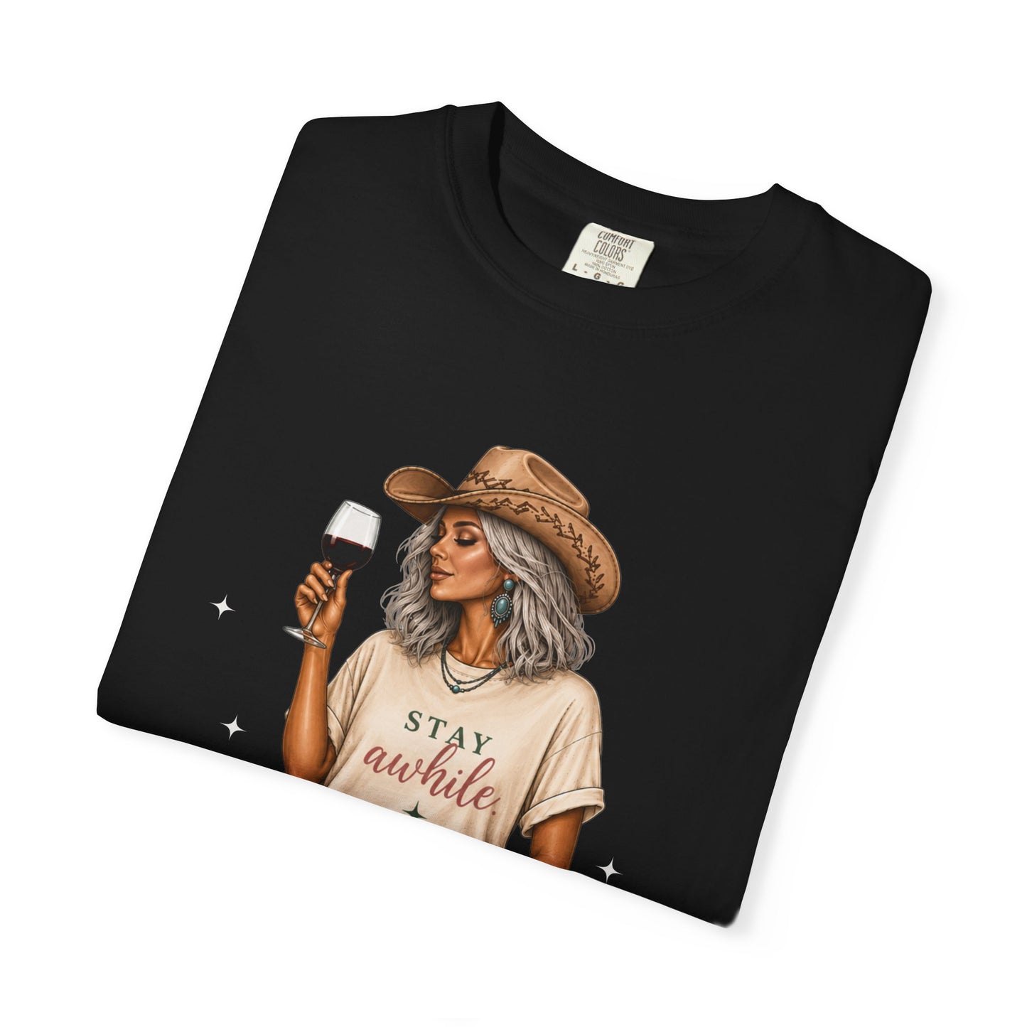 The Silver | Texas Pour Girl Everyday Girls Tee | Western Wine Shirt Women