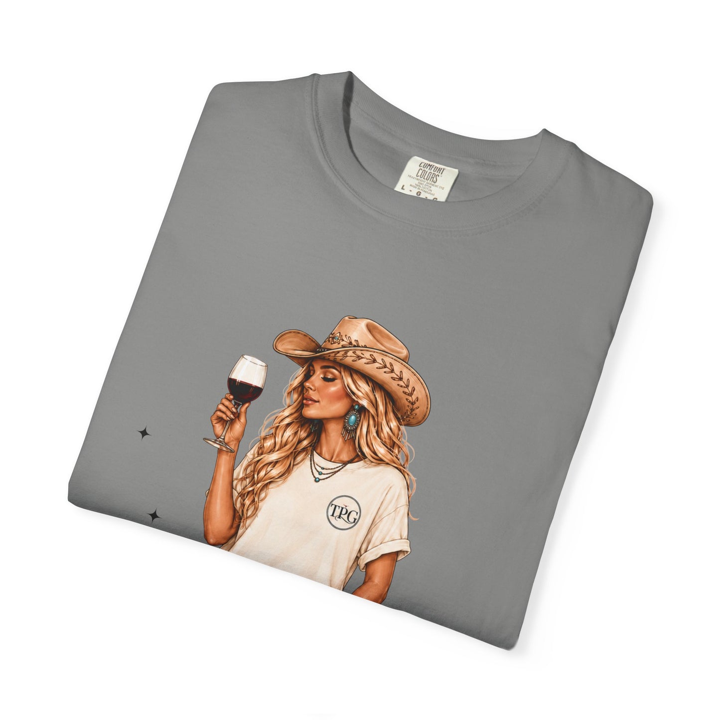 The Blonde | Texas Pour Girl Everyday Girls Tee | Western Wine Shirt Women