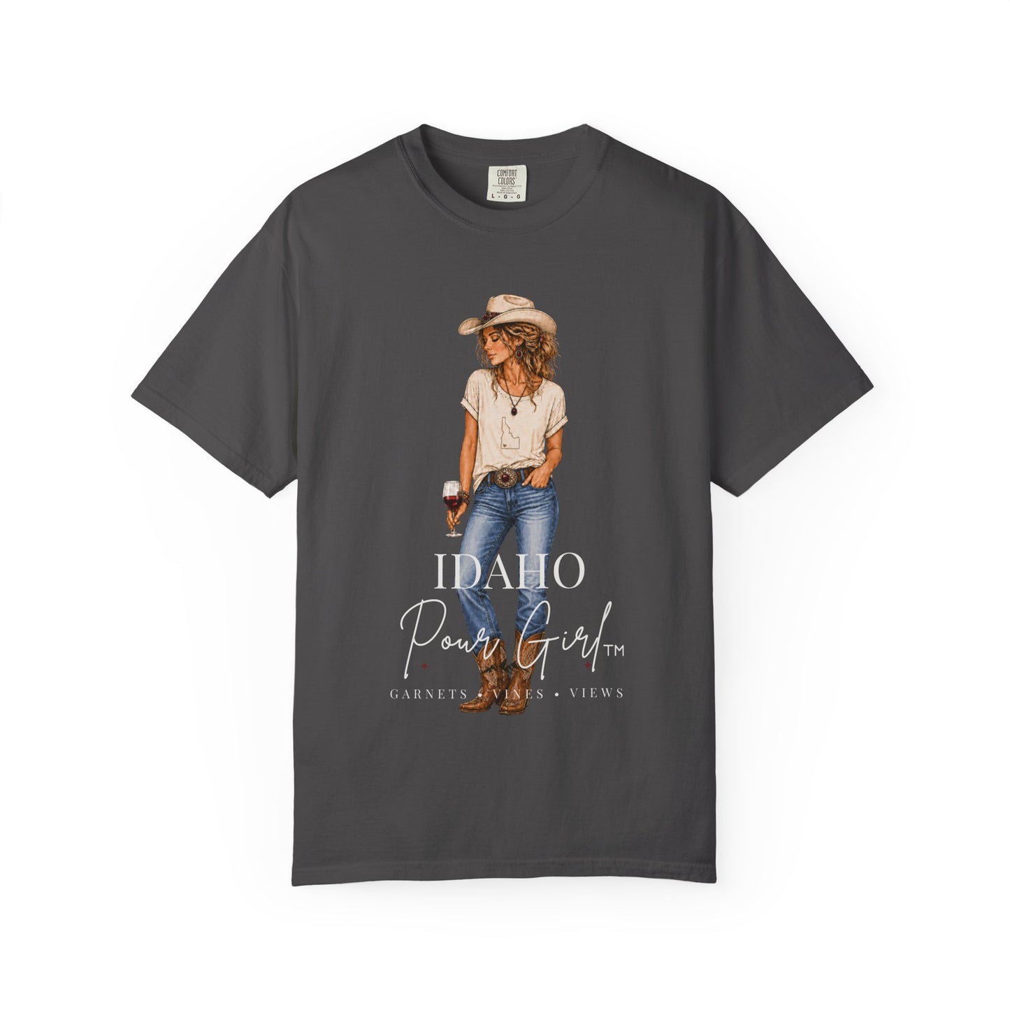 Idaho Proud Cowgirl T-Shirt — Western Women's Graphic Tee