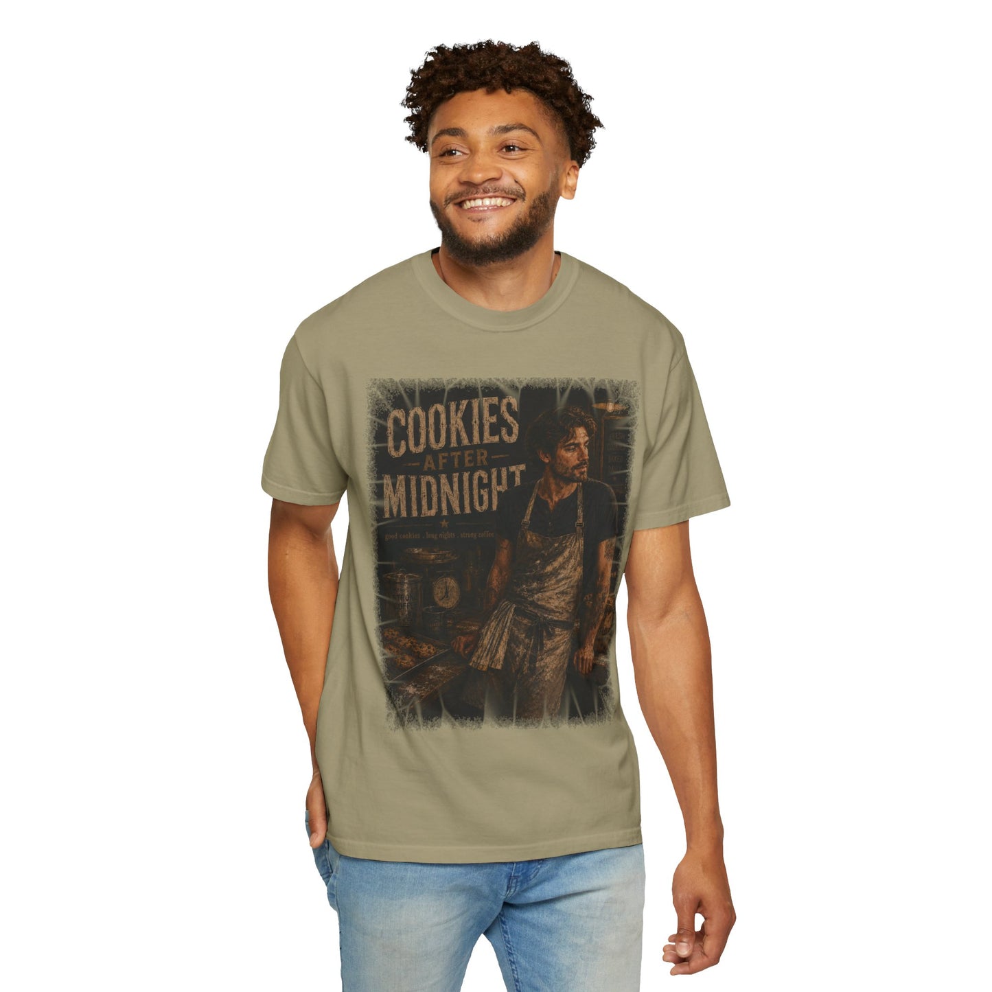 Cookies After Midnight T-Shirt — Vintage Baker Graphic Tee