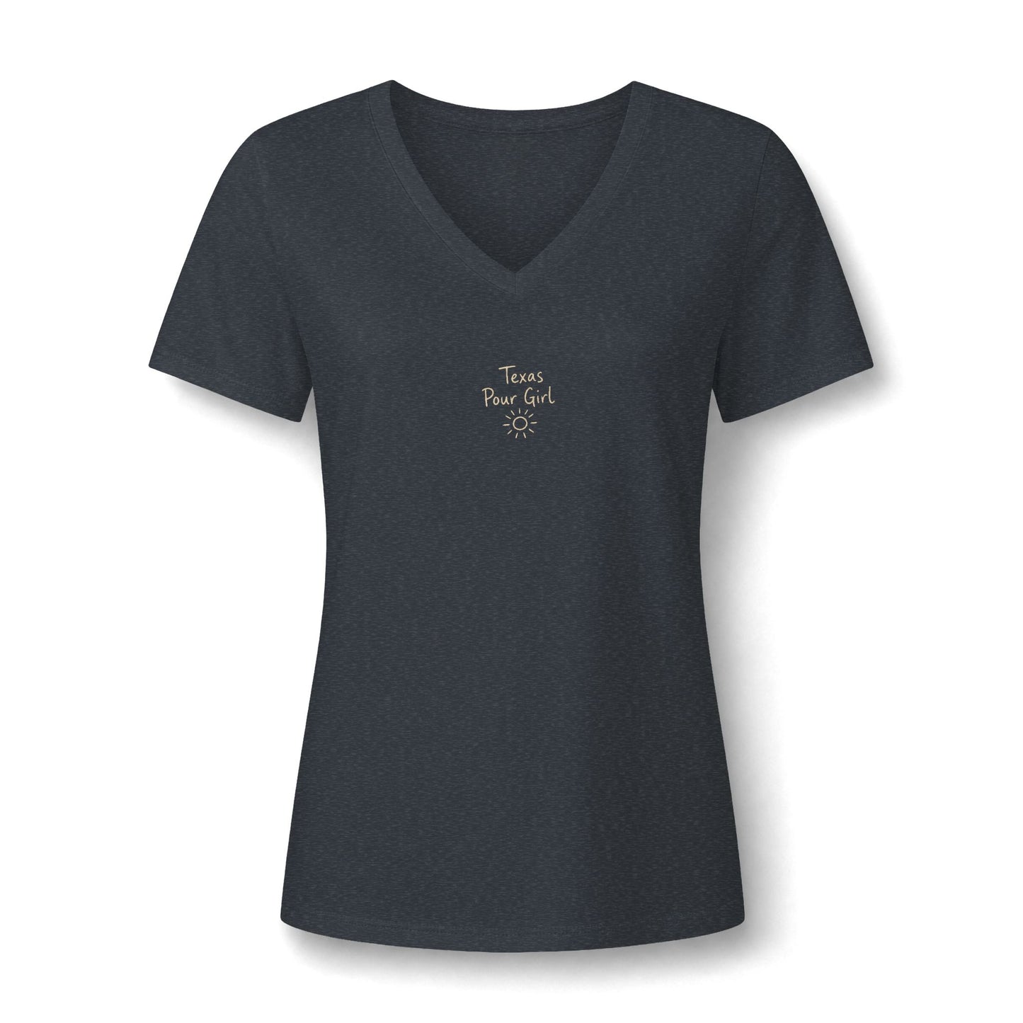 Women's V‑Neck Tee — "My Favorite Little Things"
