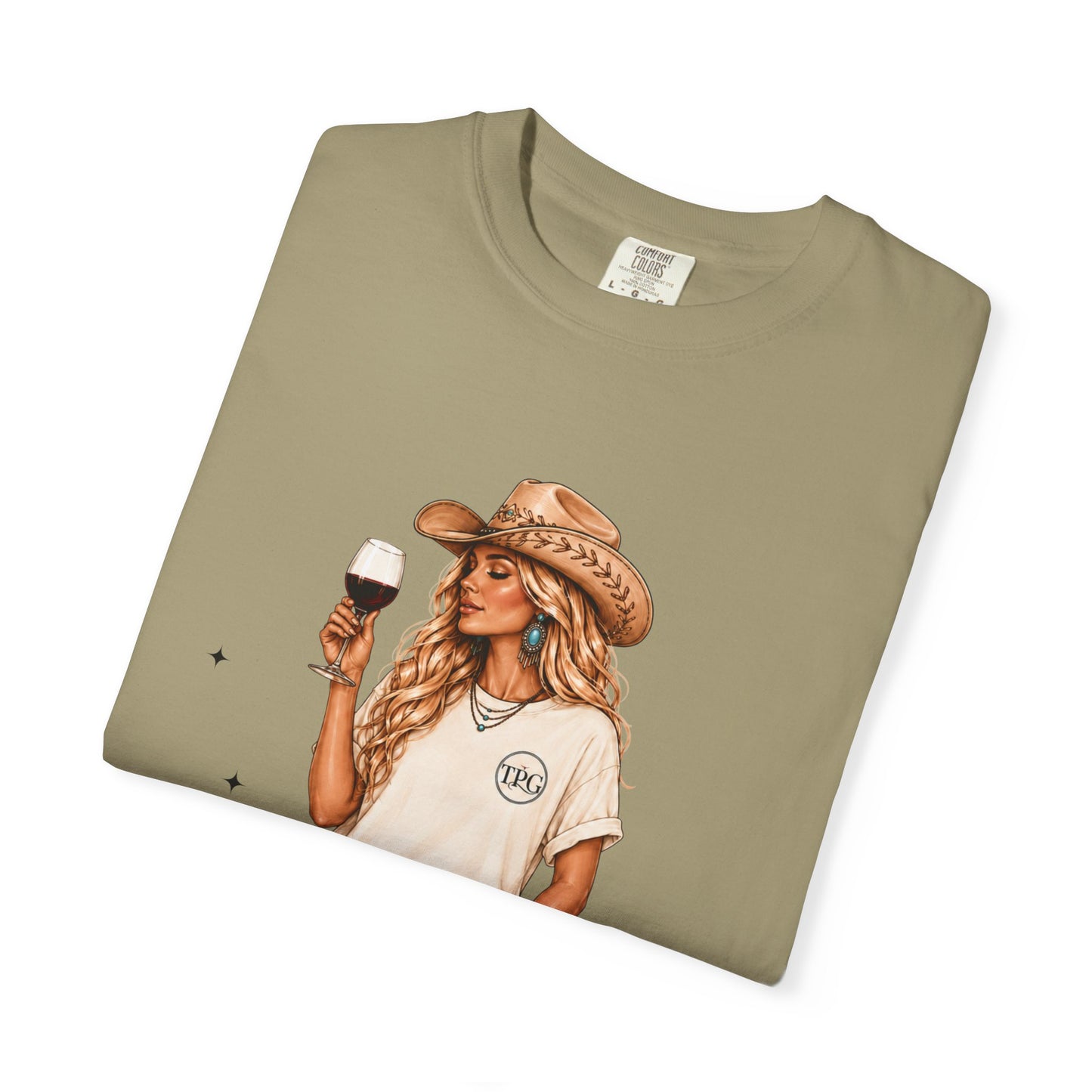 The Blonde | Texas Pour Girl Everyday Girls Tee | Western Wine Shirt Women