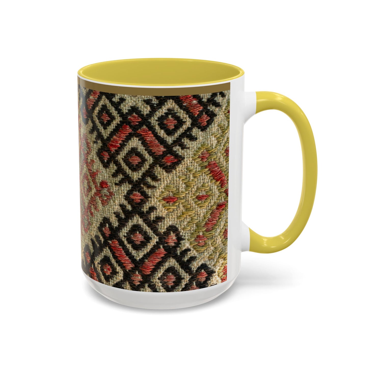 Boho Kilim Pattern Coffee Mug (11oz/15oz)