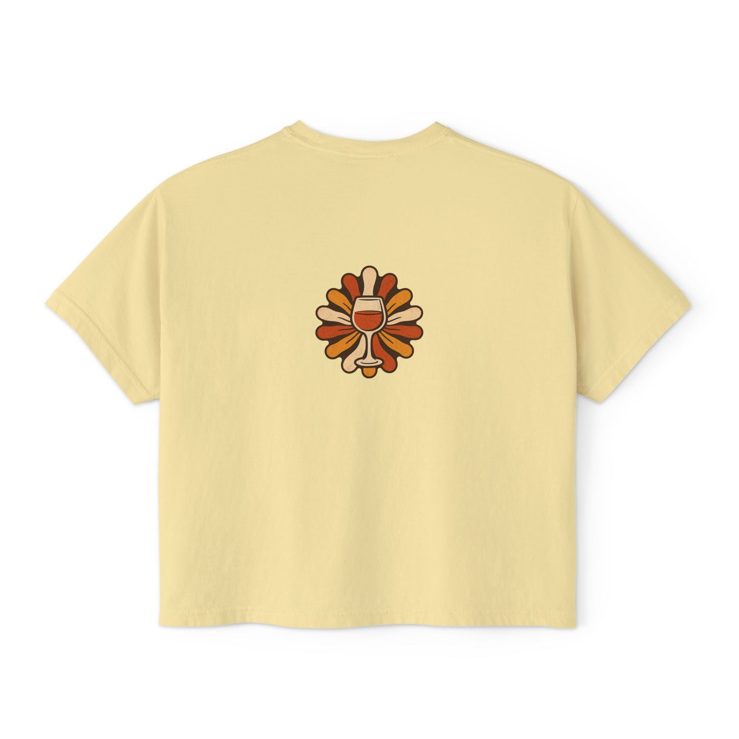 Sip Savor Repeat Boxy Tee | Retro Wine Lover Shirt | Texas Wine Country Tee