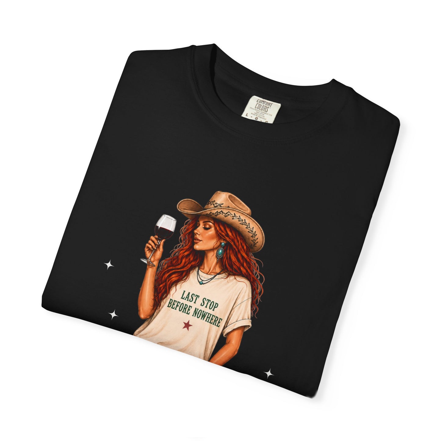 The Redhead | Texas Pour Girl Everyday Girls Tee | Western Wine Shirt Women