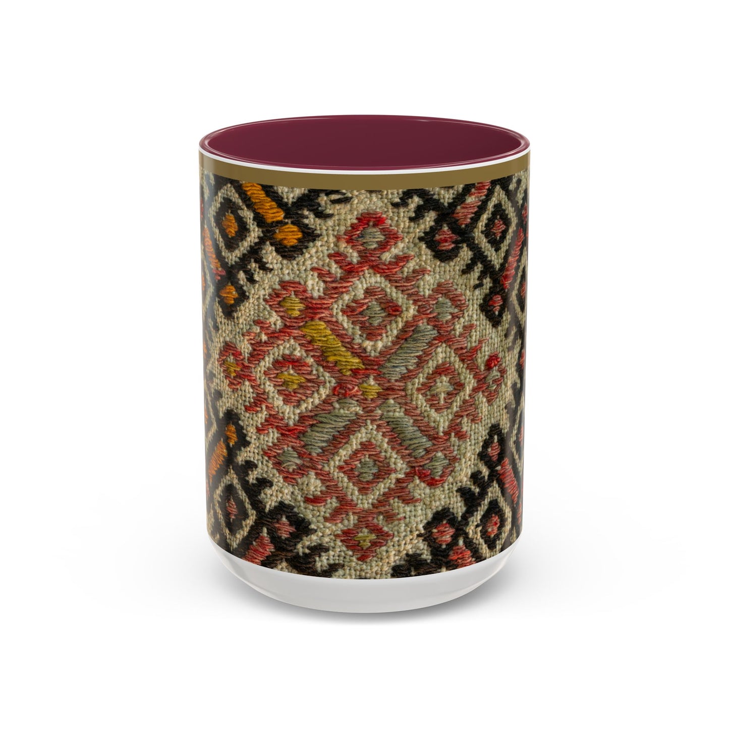 Boho Kilim Pattern Coffee Mug (11oz/15oz)