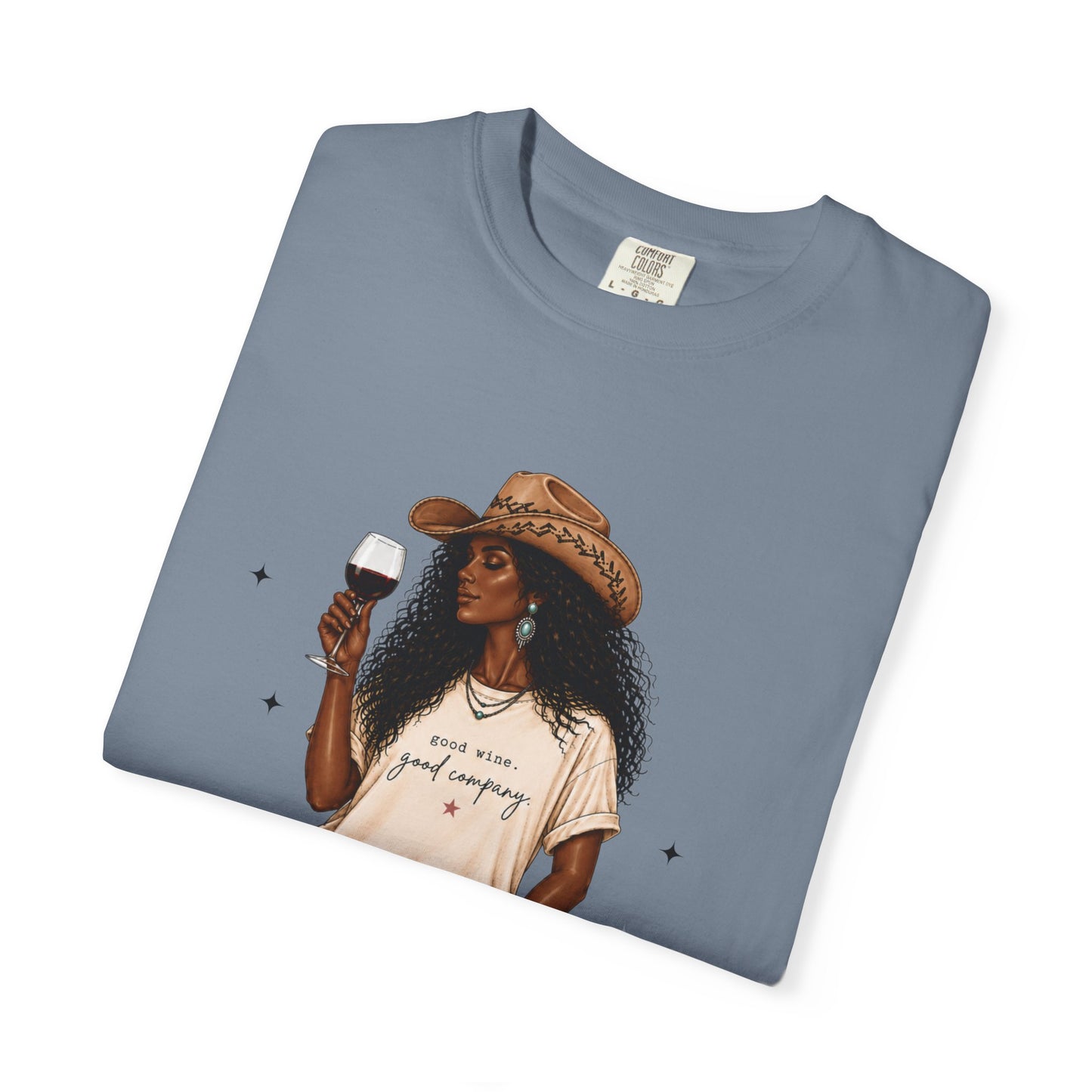 The Midnight Belle | Texas Pour Girl Everyday Girls Tee | Western Wine Shirt Women