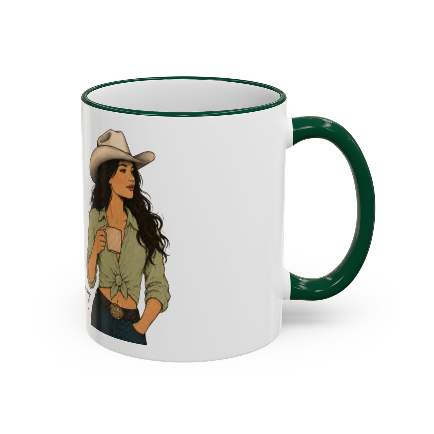 Cowgirl Coffee Mug | Shhh: This might be Chardonnay | Accent Mug