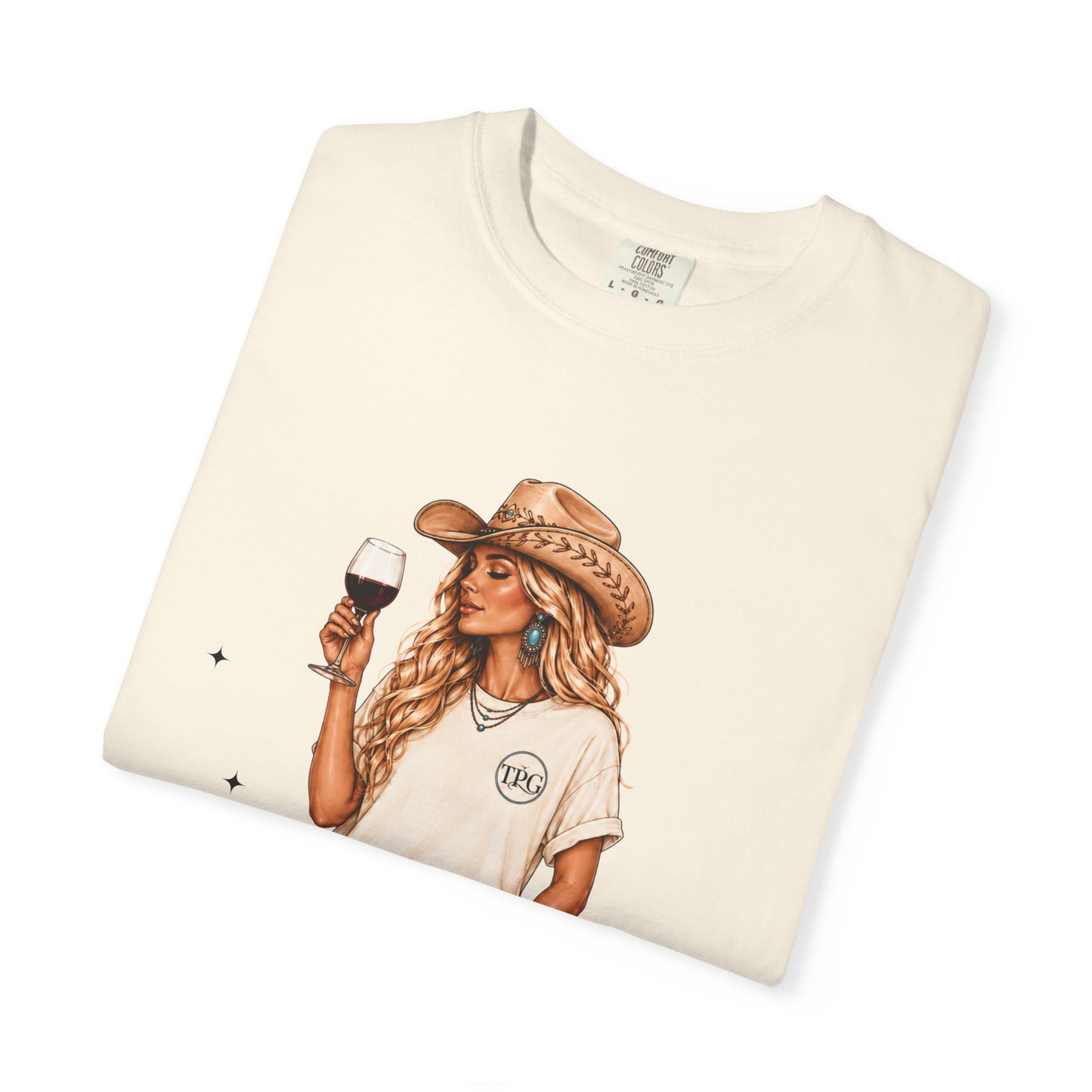 The Blonde | Texas Pour Girl Everyday Girls Tee | Western Wine Shirt Women