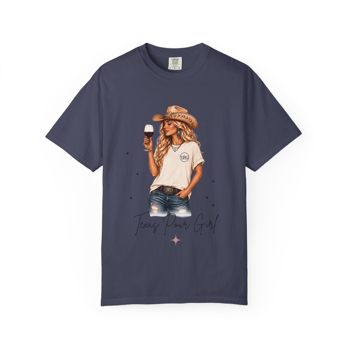 The Blonde | Texas Pour Girl Everyday Girls Tee | Western Wine Shirt Women