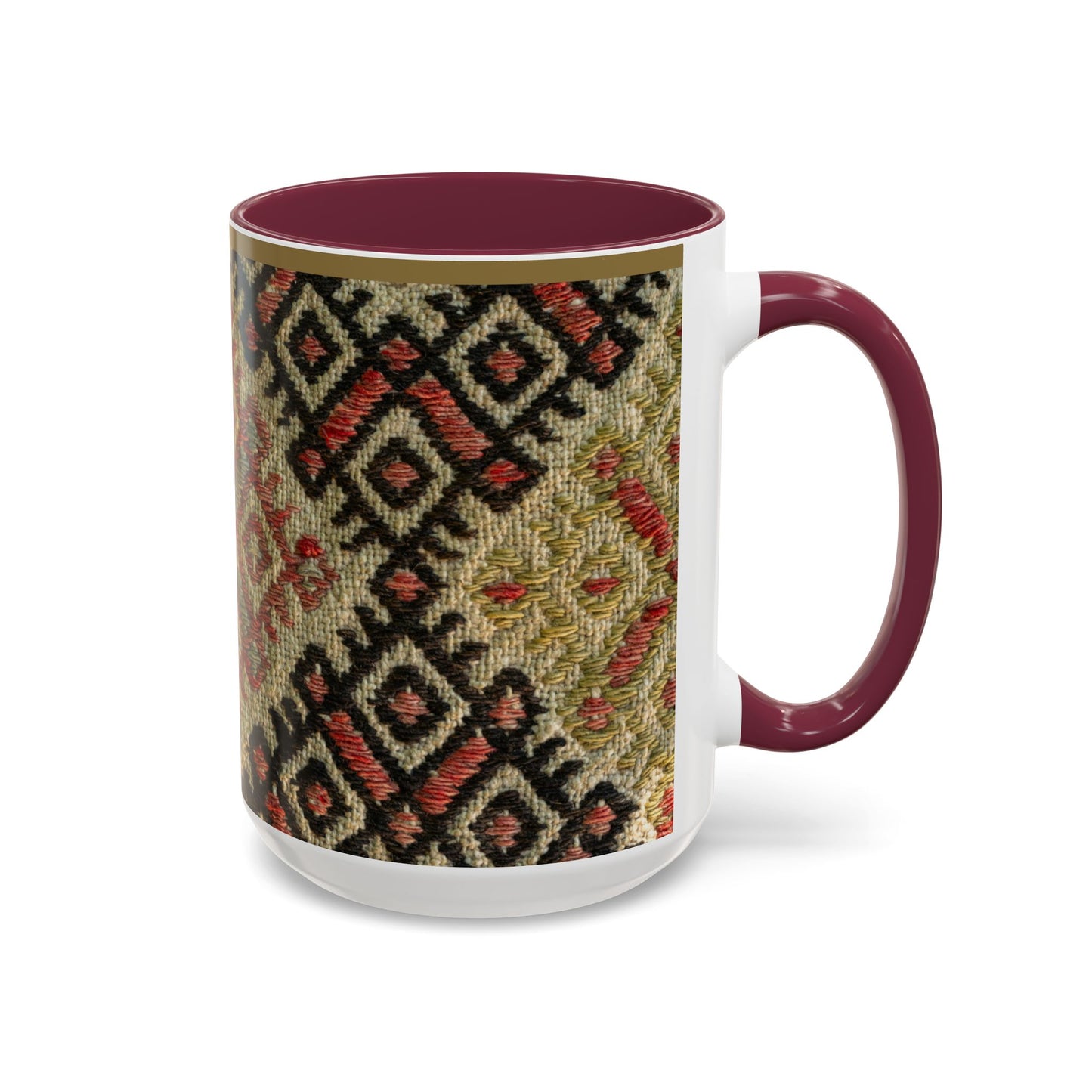 Boho Kilim Pattern Coffee Mug (11oz/15oz)