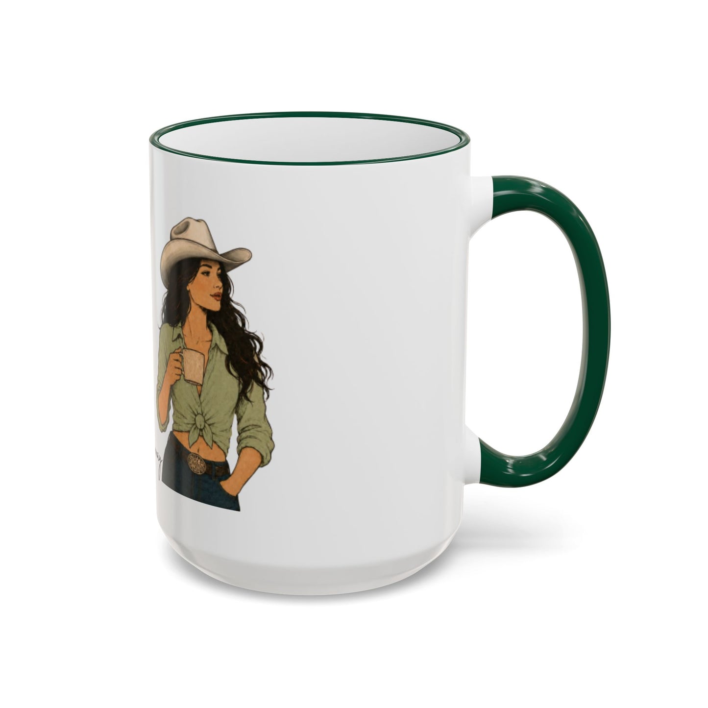 Cowgirl Coffee Mug | Shhh: This might be Chardonnay | Accent Mug