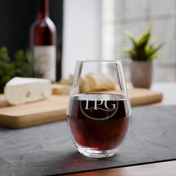Pour Decisions — TPG Engraved Stemless Wine Glass