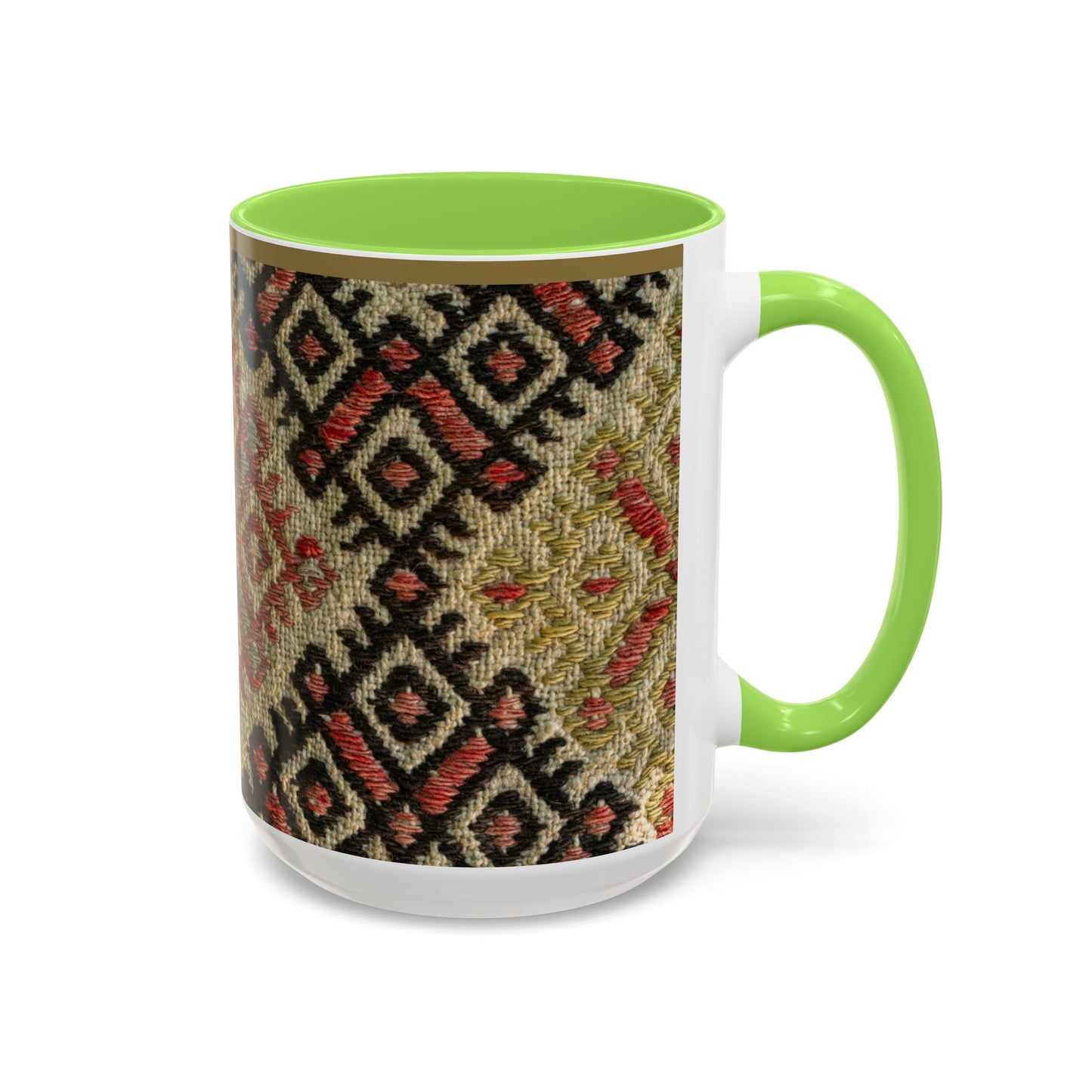 Boho Kilim Pattern Coffee Mug (11oz/15oz)