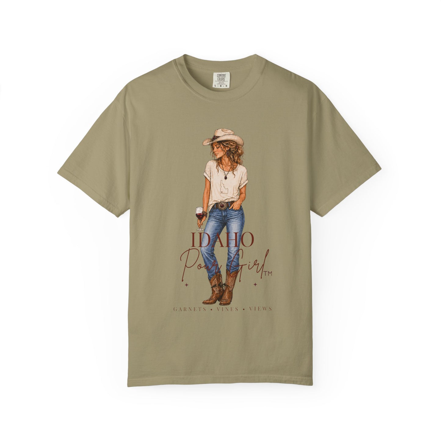 Idaho Proud Cowgirl T-Shirt — Western Women's Graphic Tee