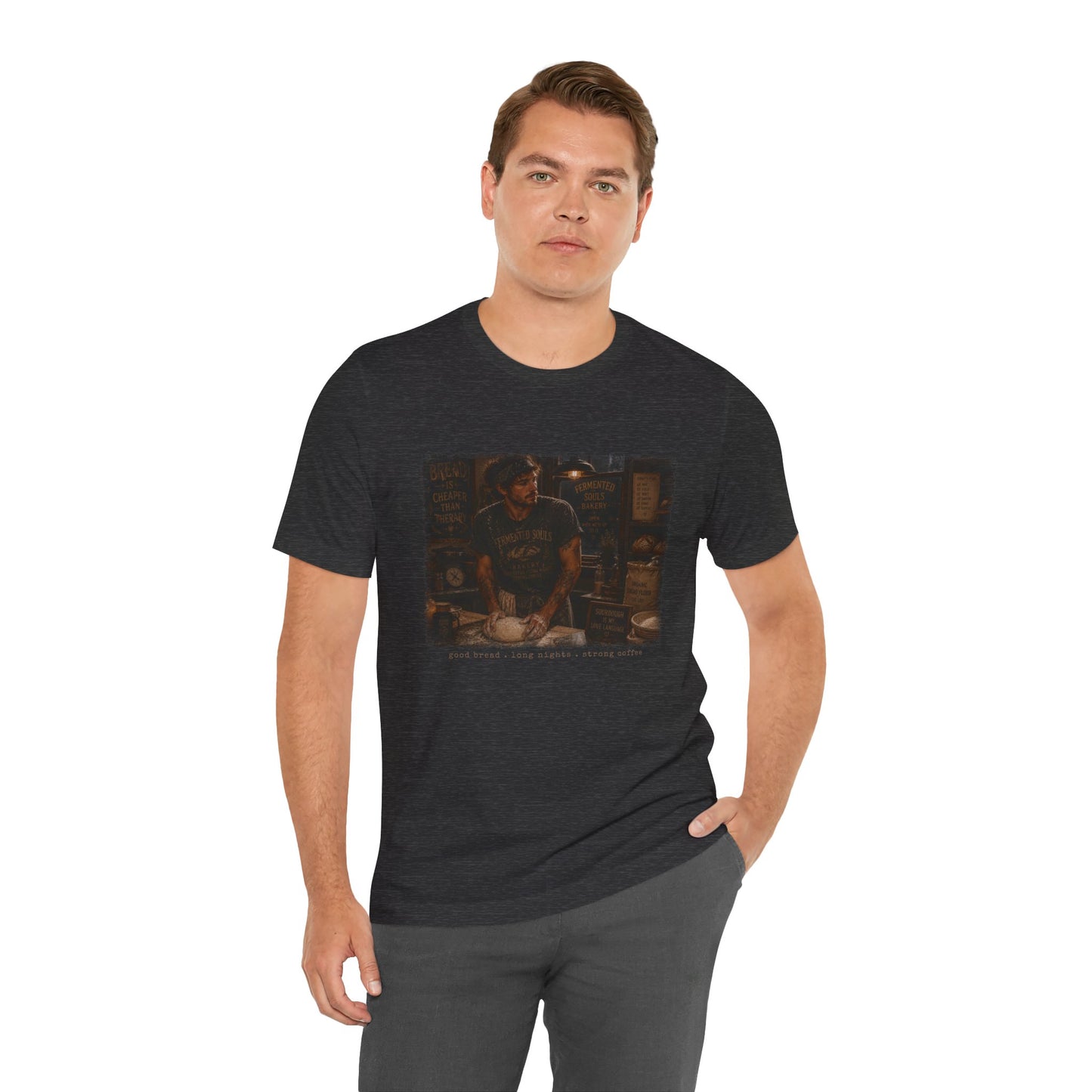 Good Bread, Long Nights, Strong Coffee — The Baker's Creed Tee