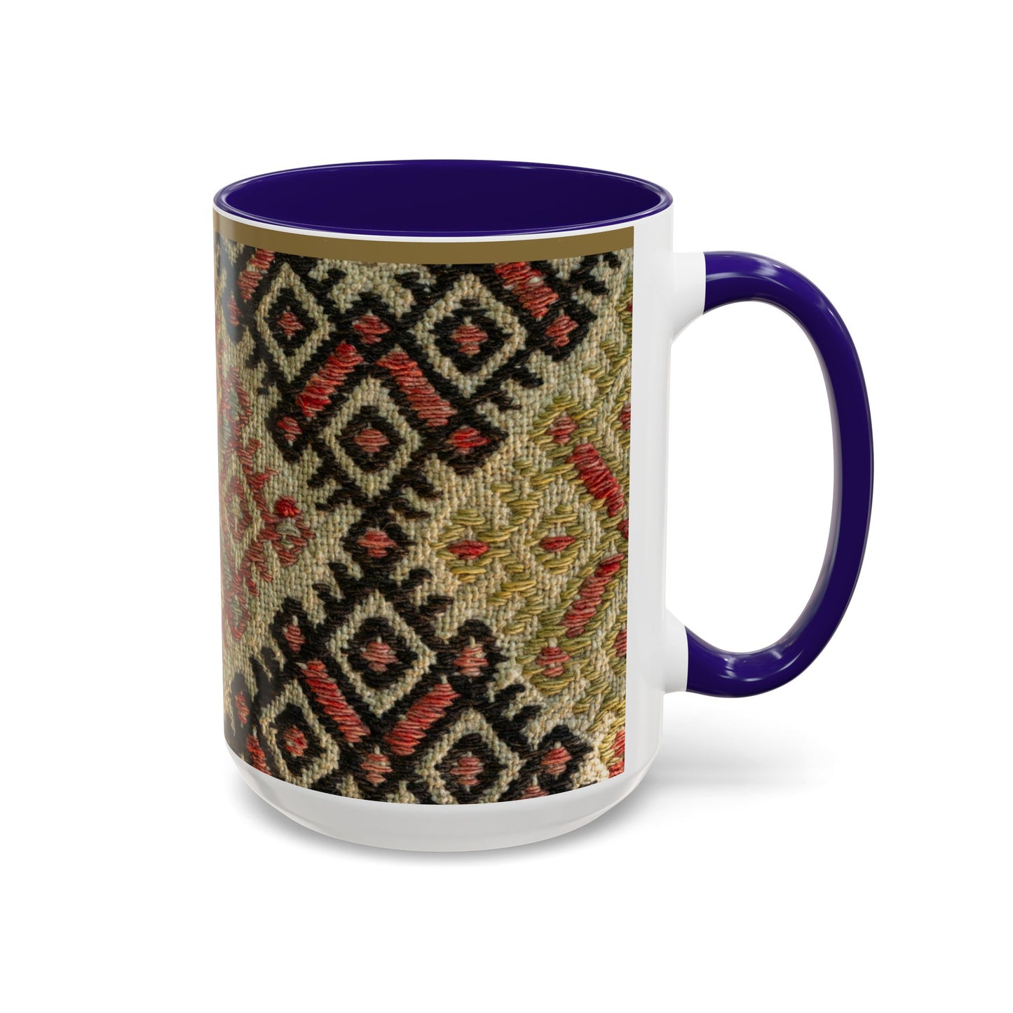 Boho Kilim Pattern Coffee Mug (11oz/15oz)