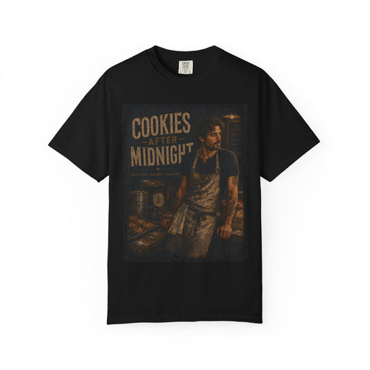 Cookies After Midnight T-Shirt — Vintage Baker Graphic Tee