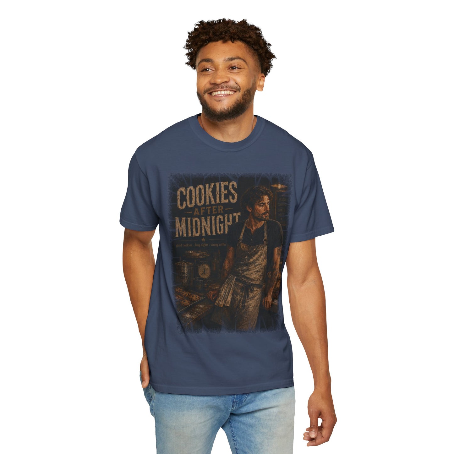 Cookies After Midnight T-Shirt — Vintage Baker Graphic Tee