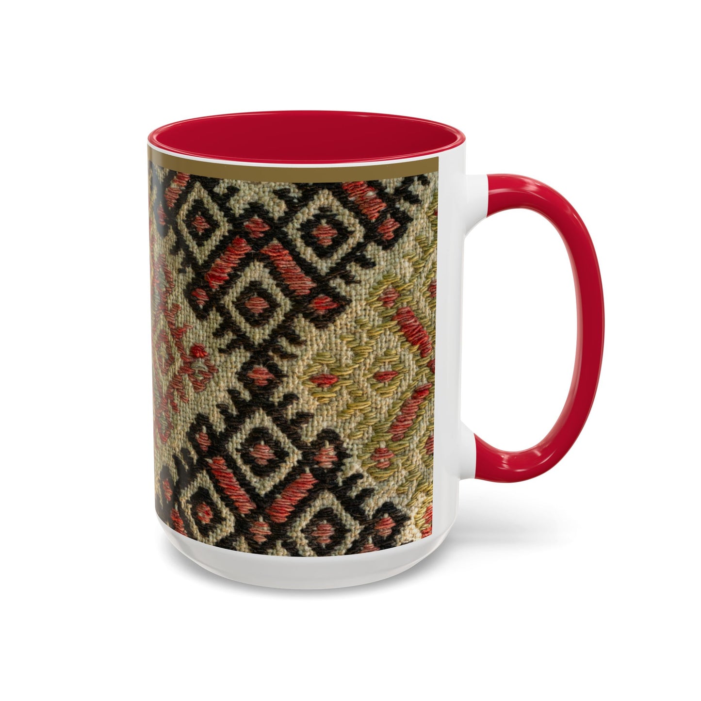 Boho Kilim Pattern Coffee Mug (11oz/15oz)
