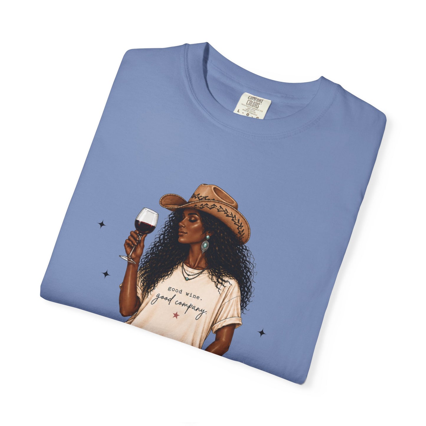 The Midnight Belle | Texas Pour Girl Everyday Girls Tee | Western Wine Shirt Women