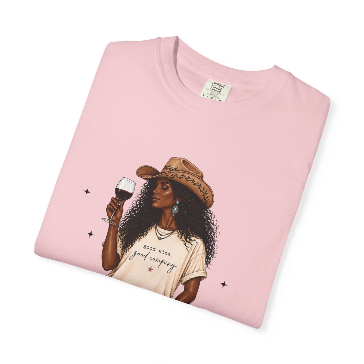 The Midnight Belle | Texas Pour Girl Everyday Girls Tee | Western Wine Shirt Women