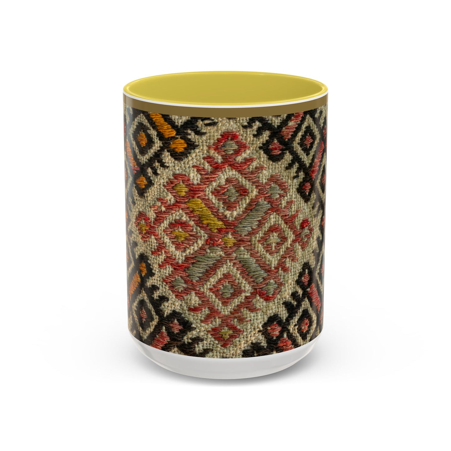 Boho Kilim Pattern Coffee Mug (11oz/15oz)