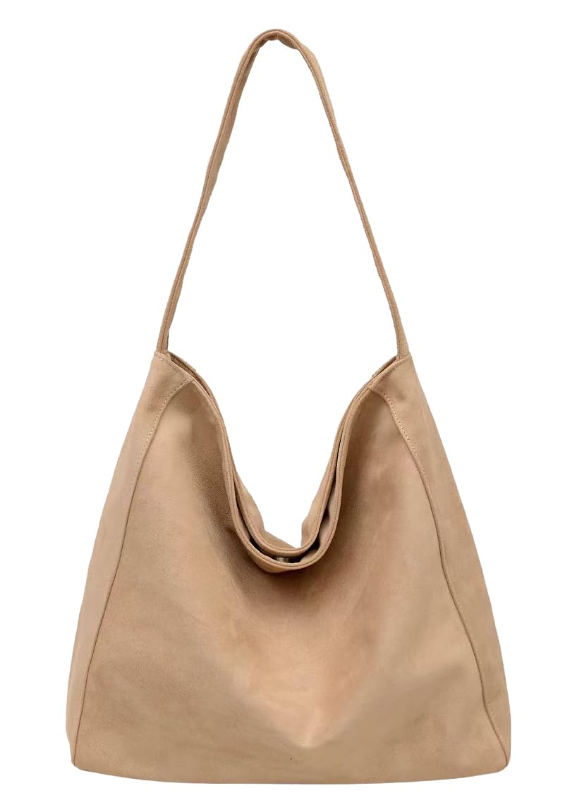 Suede Hobo Shoulder Bag | Vintage Western Carryall Tote | Texas Wine Country Handbag