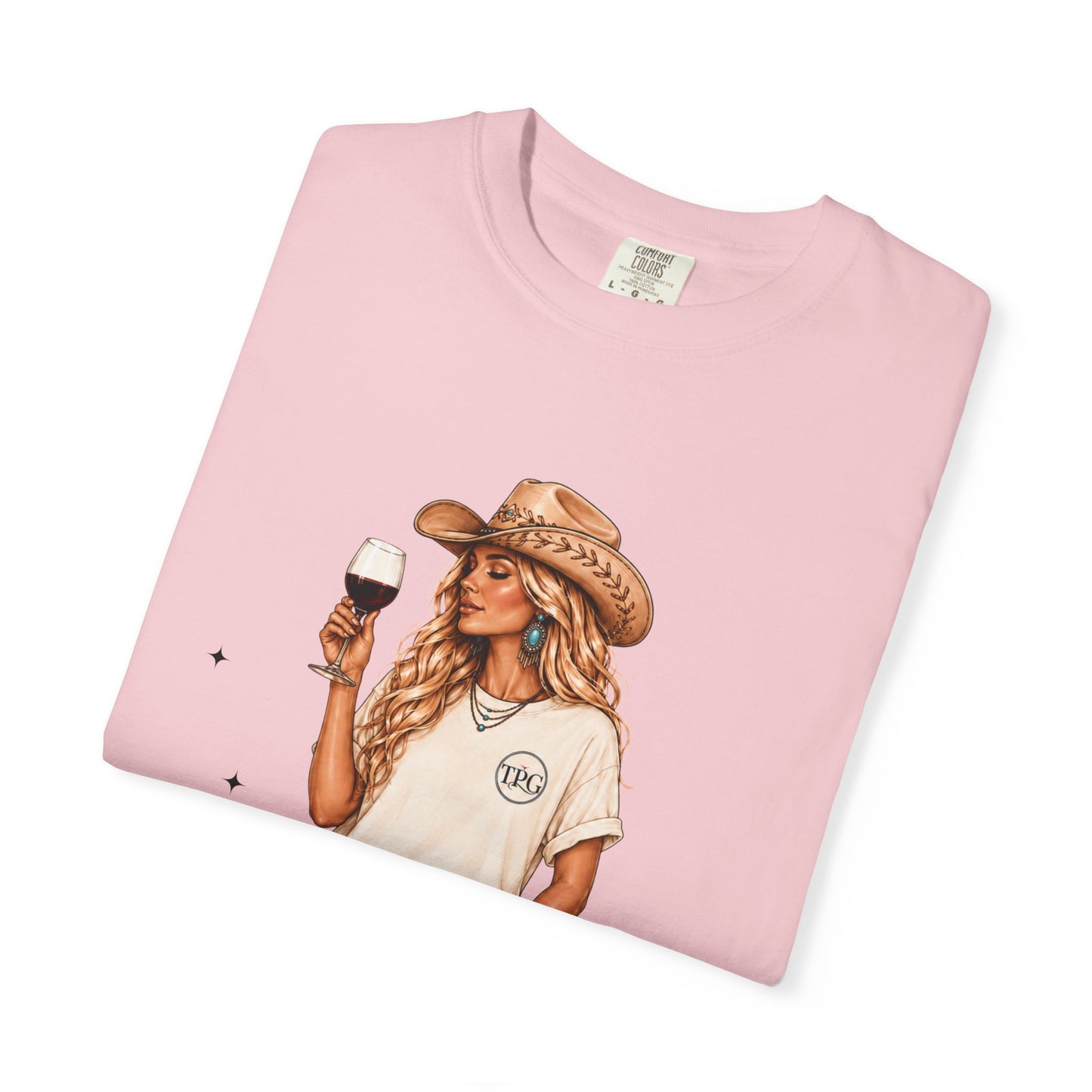 The Blonde | Texas Pour Girl Everyday Girls Tee | Western Wine Shirt Women