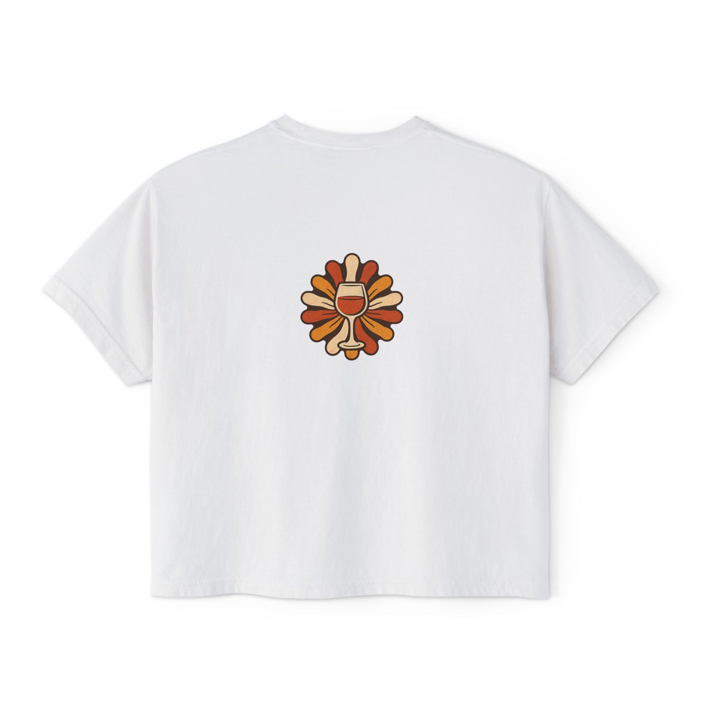 Sip Savor Repeat Boxy Tee | Retro Wine Lover Shirt | Texas Wine Country Tee