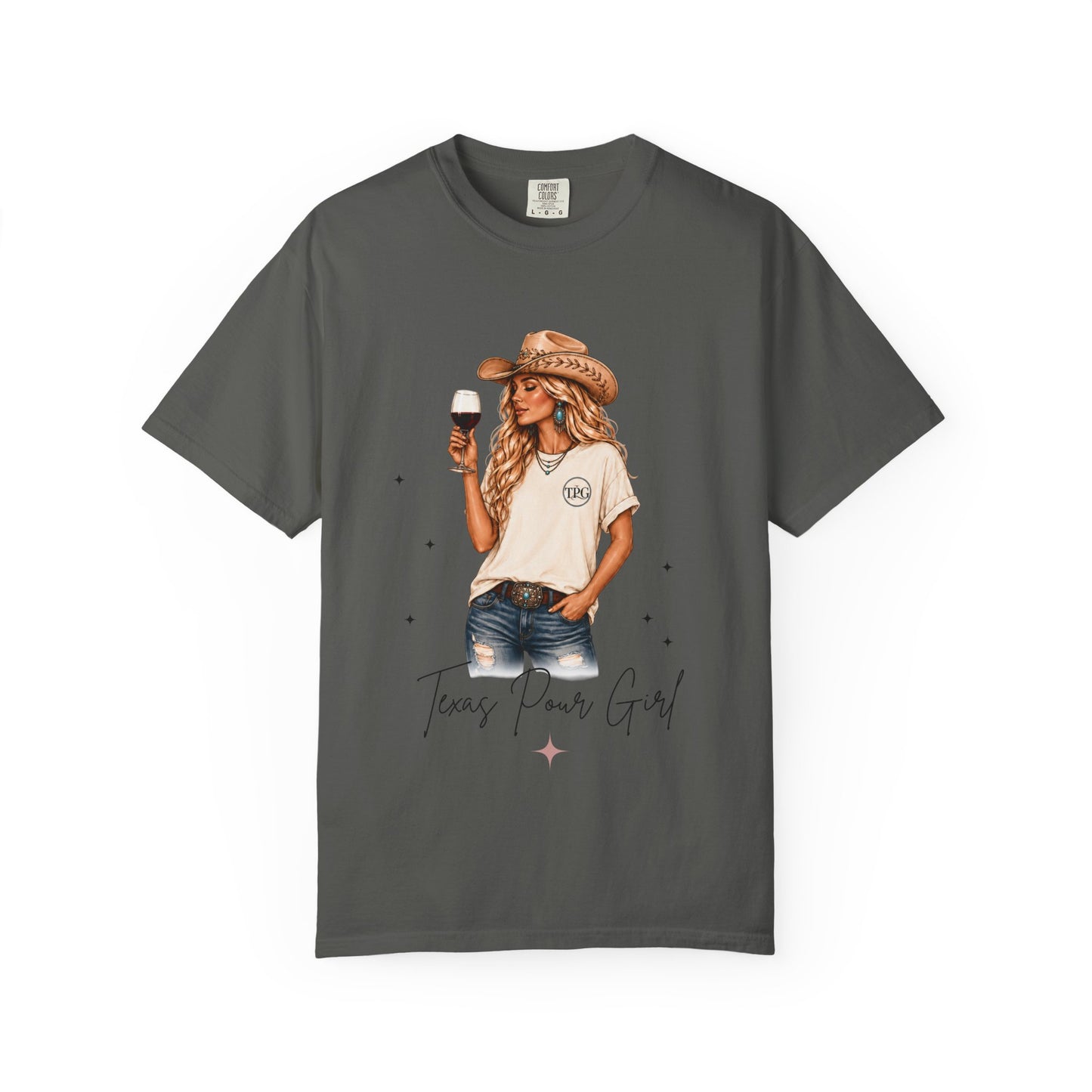 The Blonde | Texas Pour Girl Everyday Girls Tee | Western Wine Shirt Women