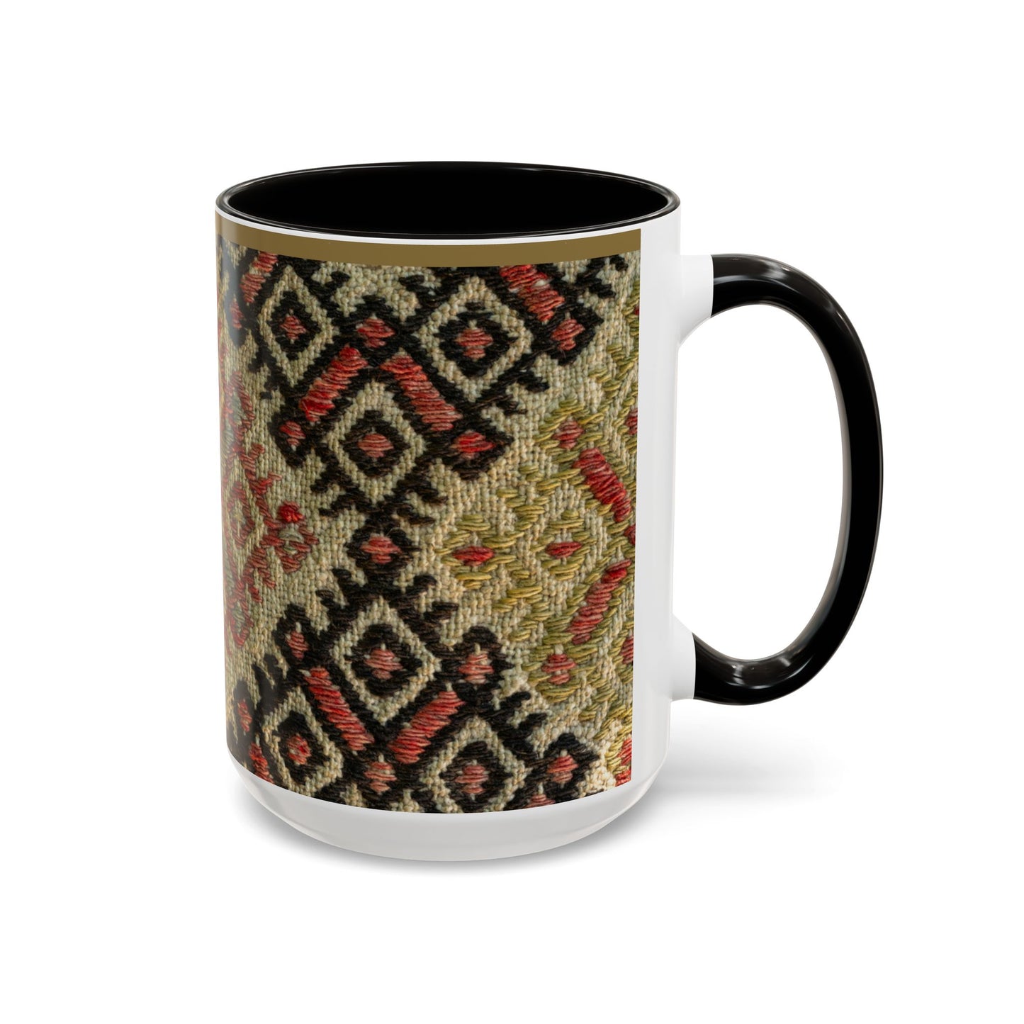 Boho Kilim Pattern Coffee Mug (11oz/15oz)