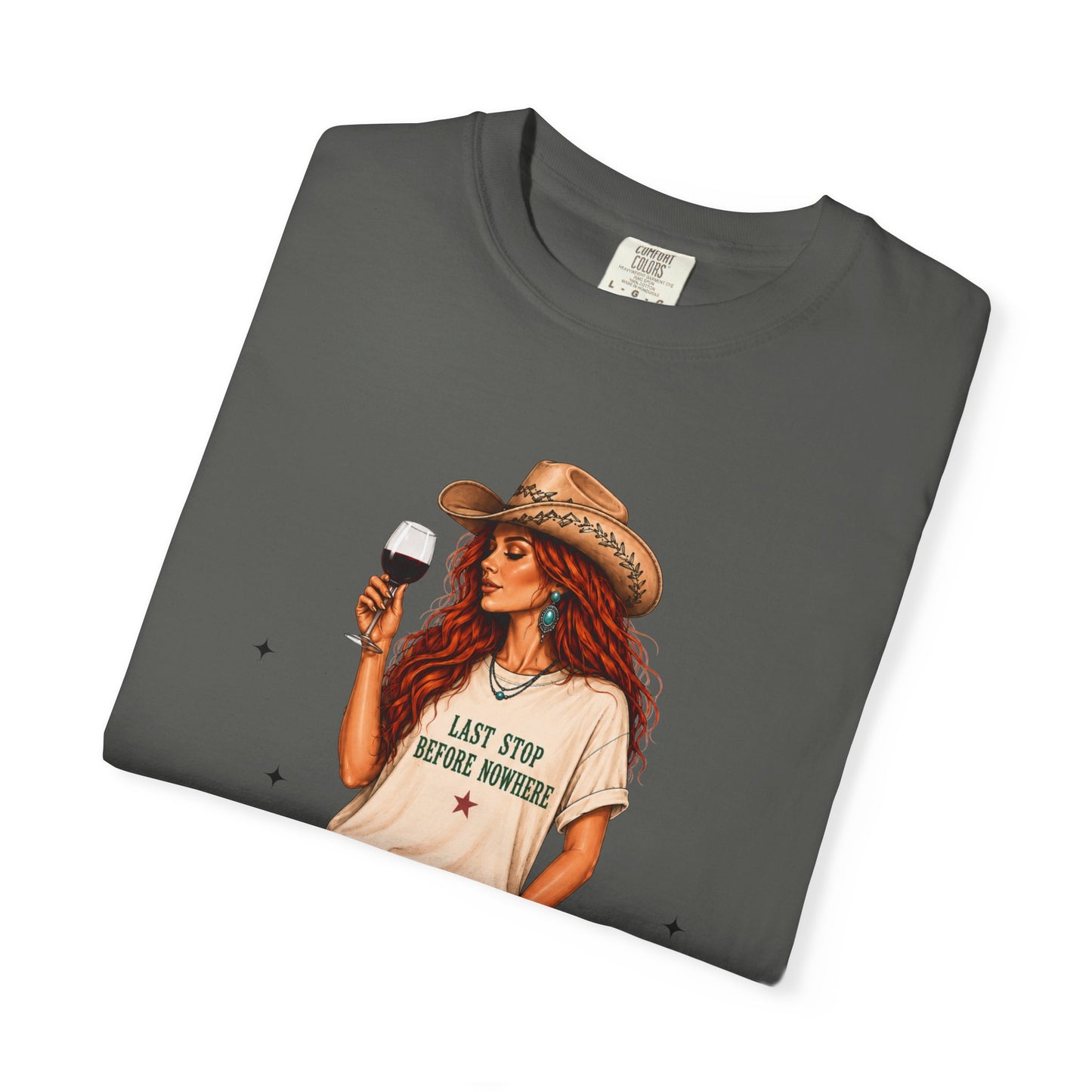 The Redhead | Texas Pour Girl Everyday Girls Tee | Western Wine Shirt Women