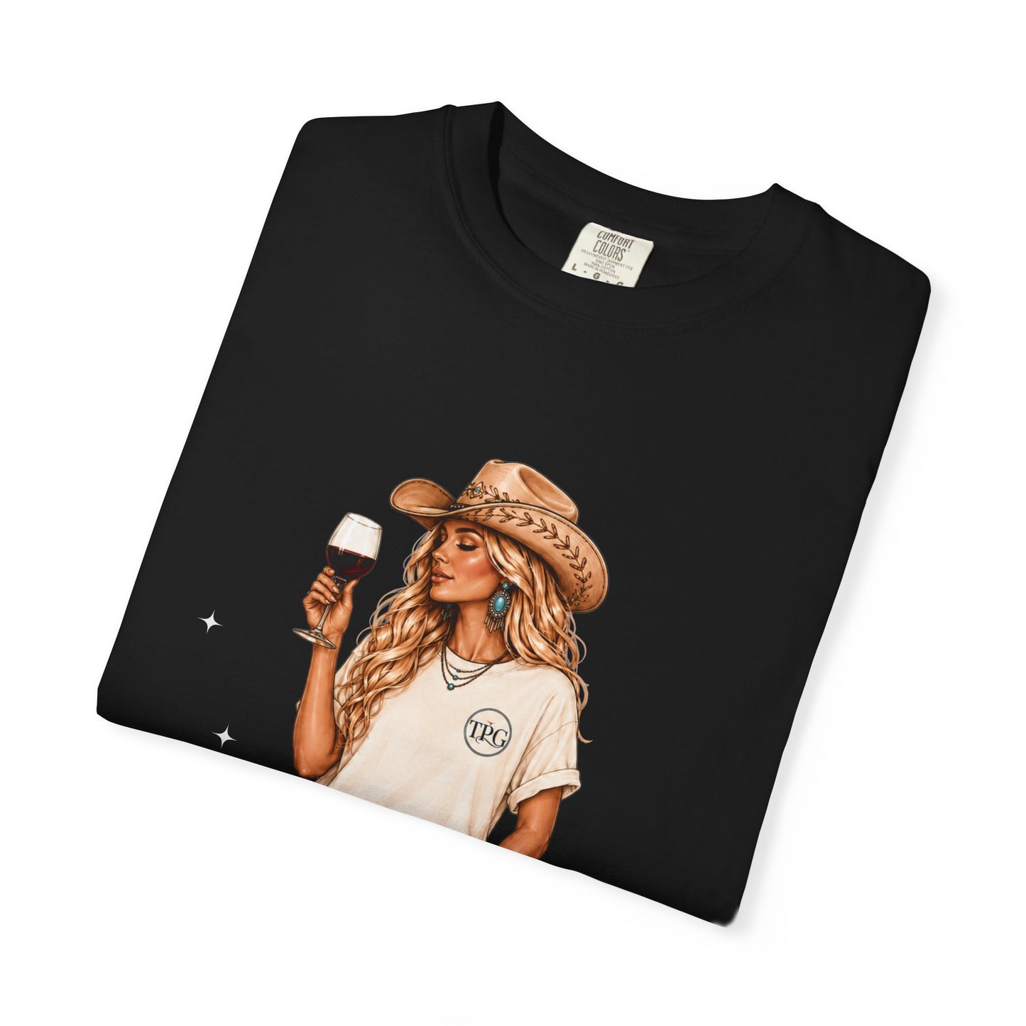 The Blonde | Texas Pour Girl Everyday Girls Tee | Western Wine Shirt Women