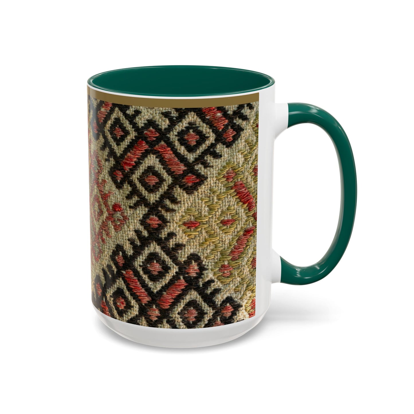 Boho Kilim Pattern Coffee Mug (11oz/15oz)