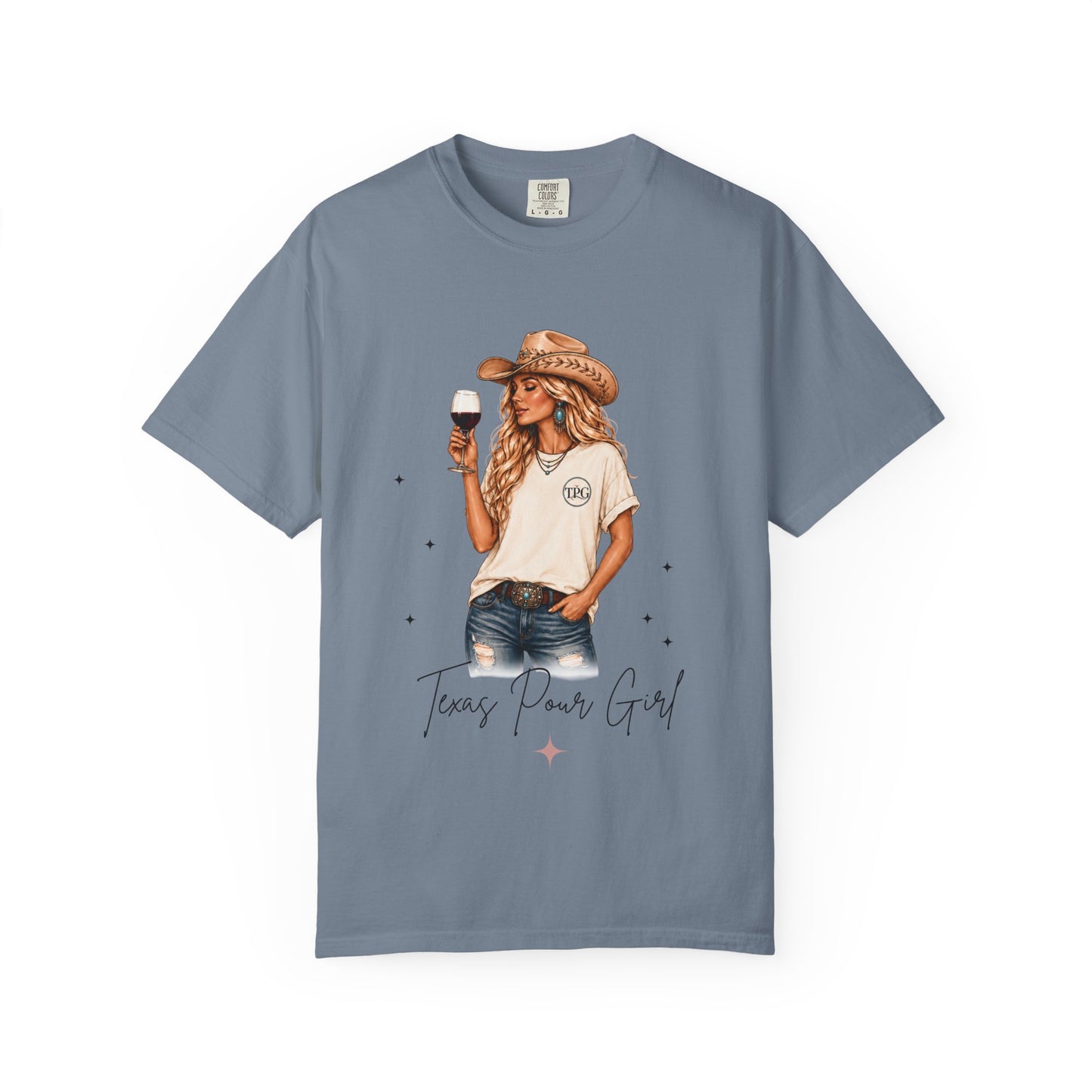 The Blonde | Texas Pour Girl Everyday Girls Tee | Western Wine Shirt Women